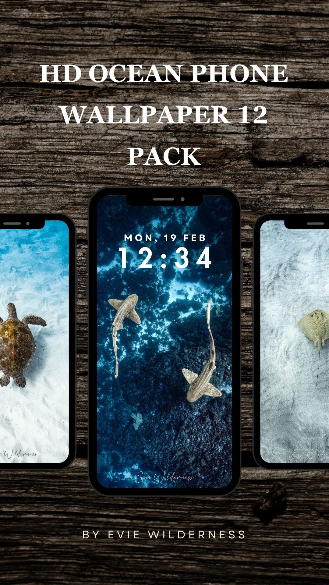 Evie Wilderness Phone/Tablet Wallpapers: 12 PACK BUNDLE