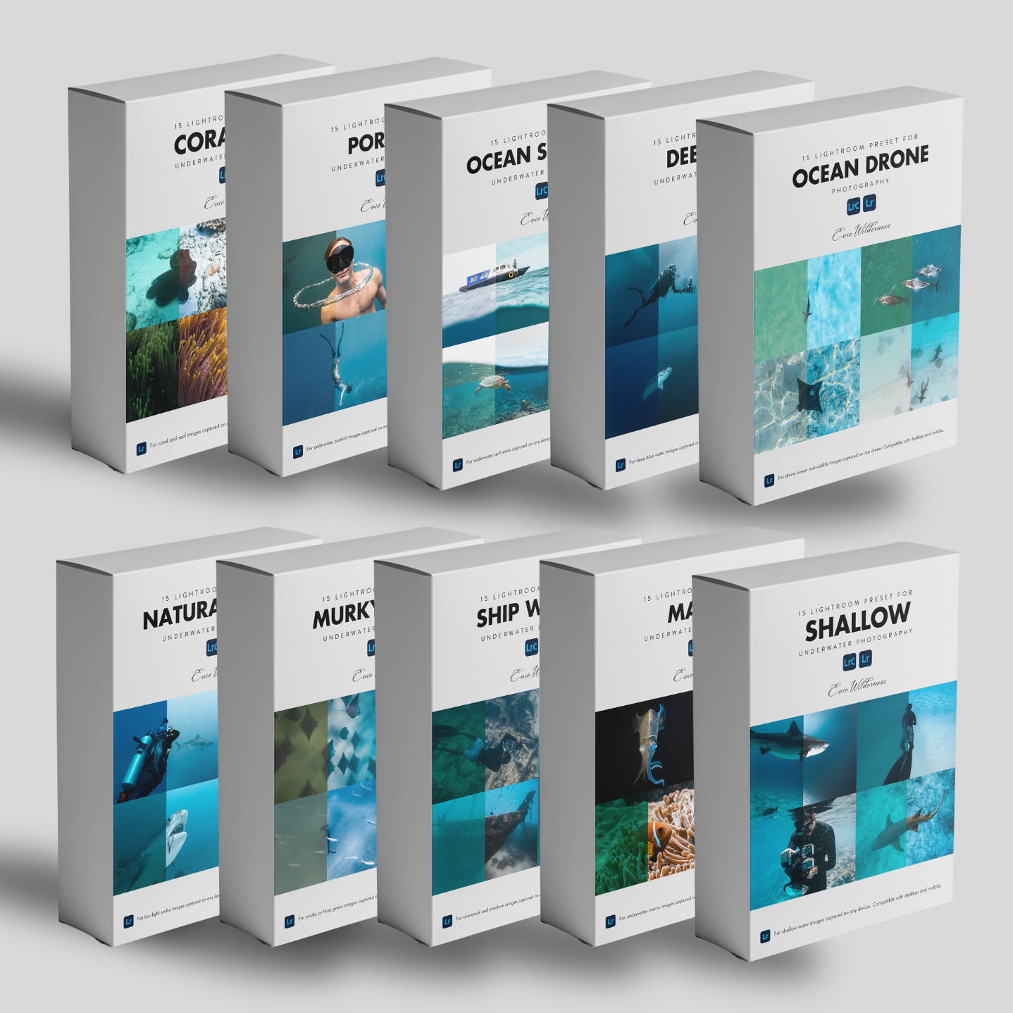 Complete Underwater Preset Bundle (150+ Presets, Free Lightroom Mobile Compatible)